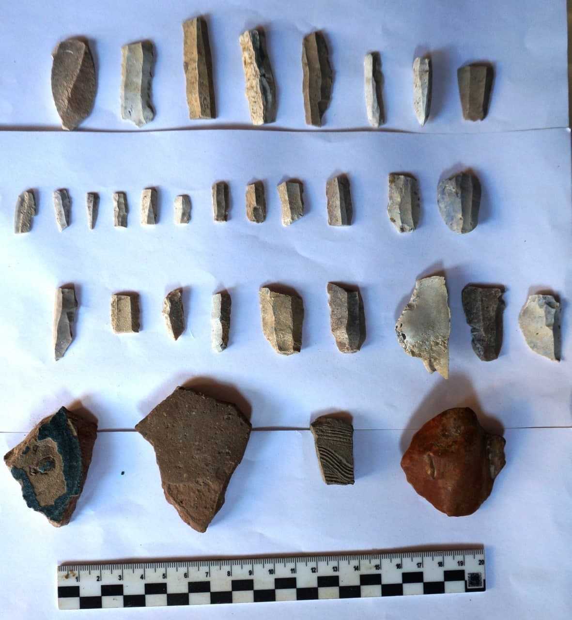 Paleolit davri ustaxonalari va neolit davriga oid yangi makon topildi