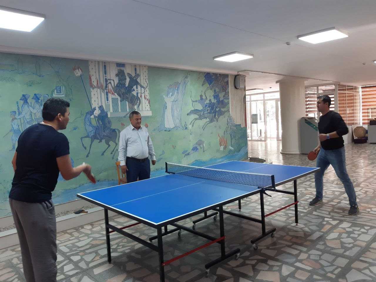 Milliy arxeologiya markazida sport musobaqalari buyicha ichki saralash bulib utdi.