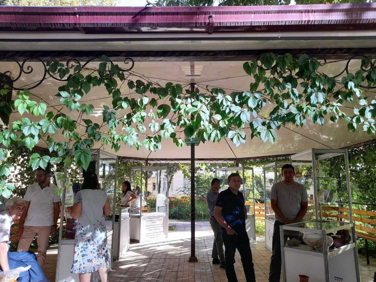 Fanlar akademiyasi miqyosida o'tkazilayotgan ko'rgazmaga tayyorgarlik jarayoni