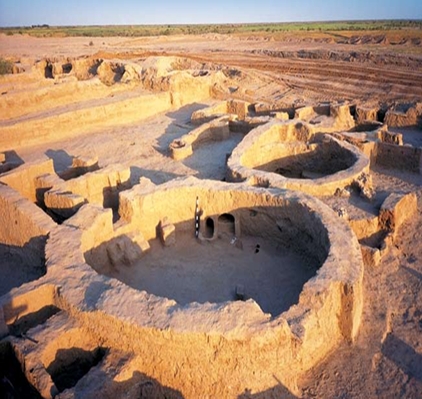 The role of archeology and study of the spiritual life of Middle Asia and the history of the correspondence period