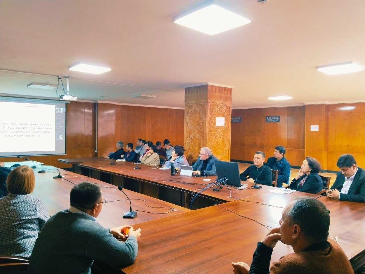 Scientific seminars of B. Babadjanov and S. Ilyasova were held.